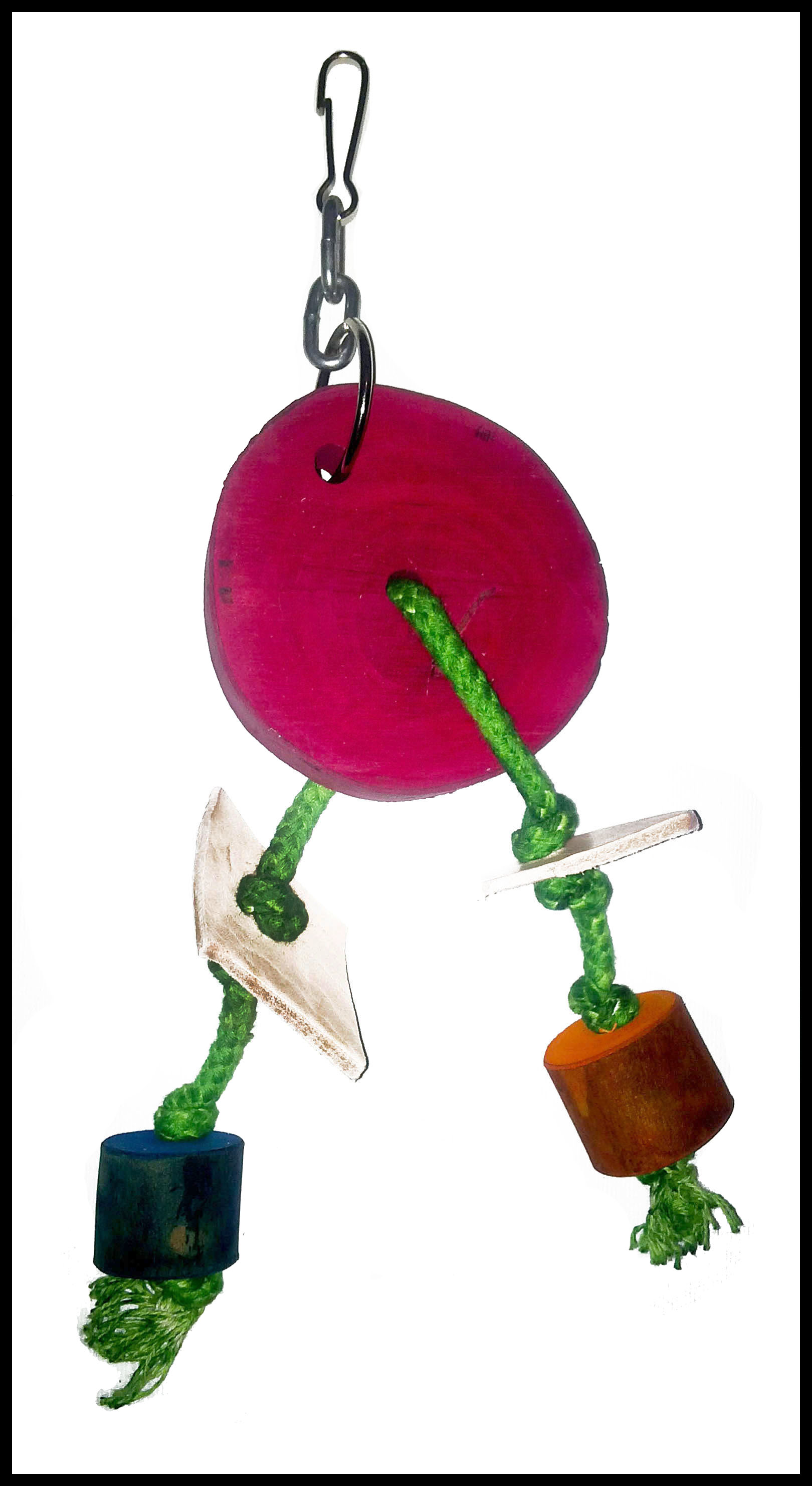 PARROT PLAY TOY - GUAVA - 1 PIECE