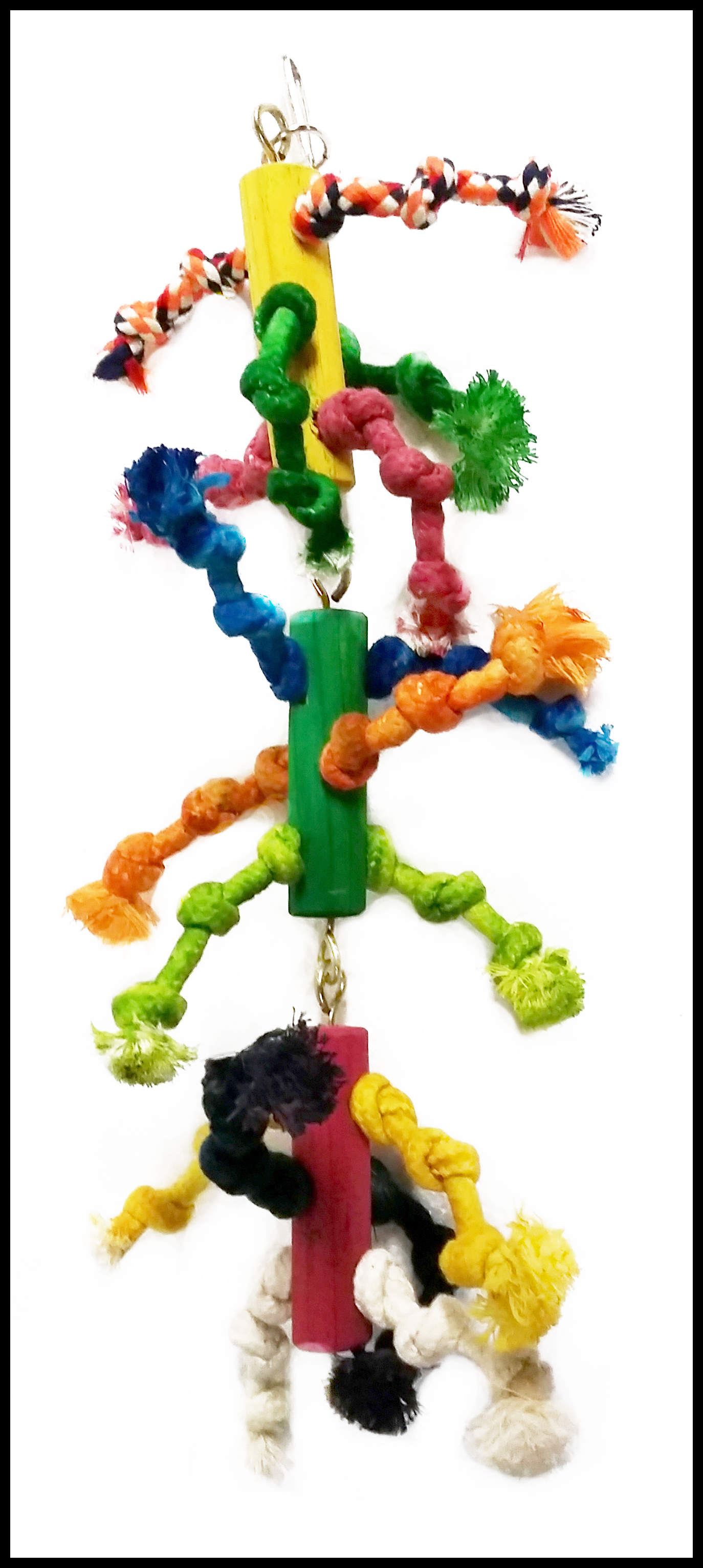 3 DOWEL ROPE TOY