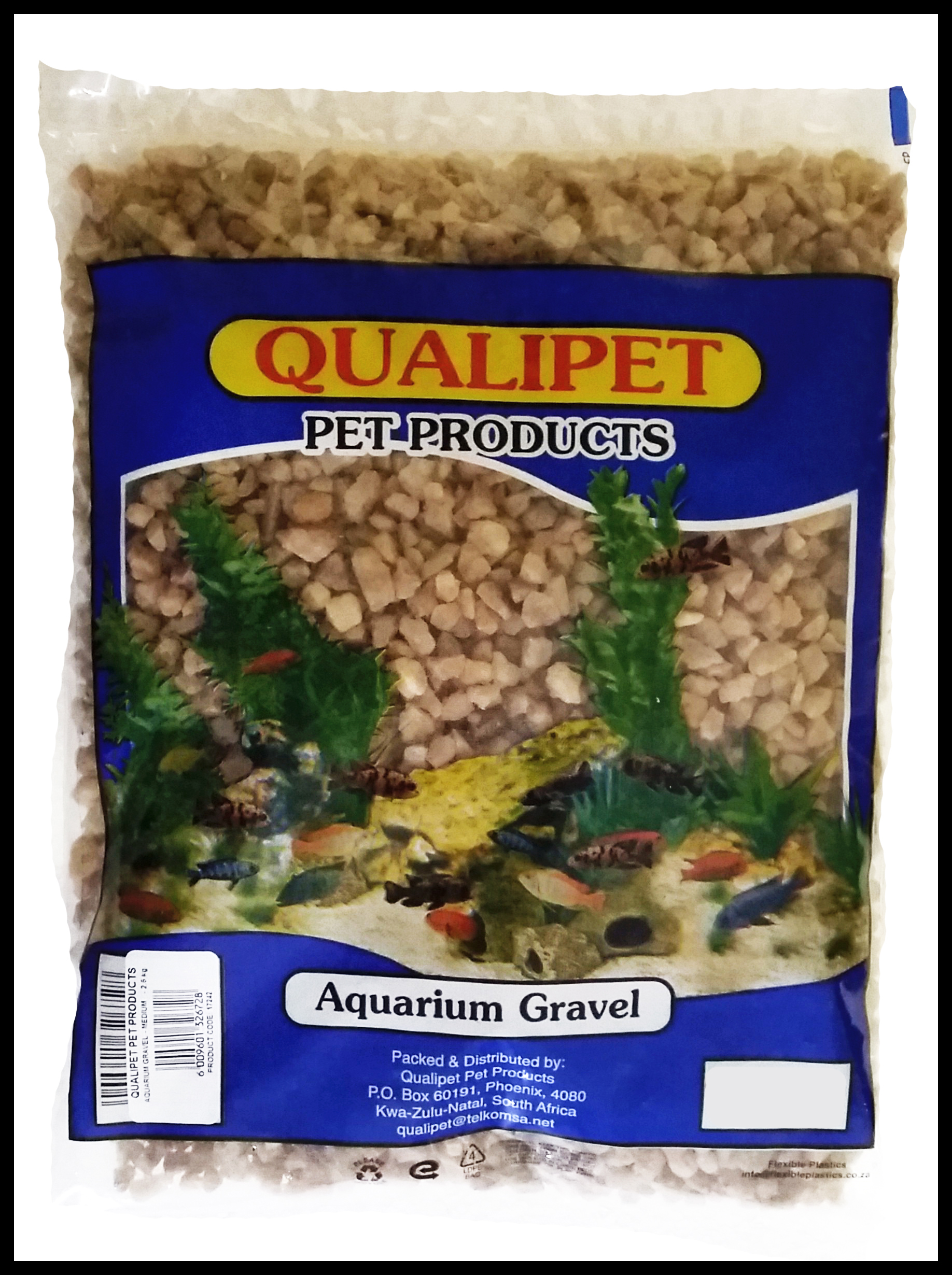 AQUARIUM GRAVEL - MEDIUM BROWN - 2.5KG