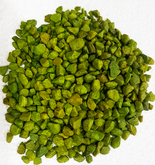 AQUARIUM GRAVEL – RAINBOW GREEN - 1KG
