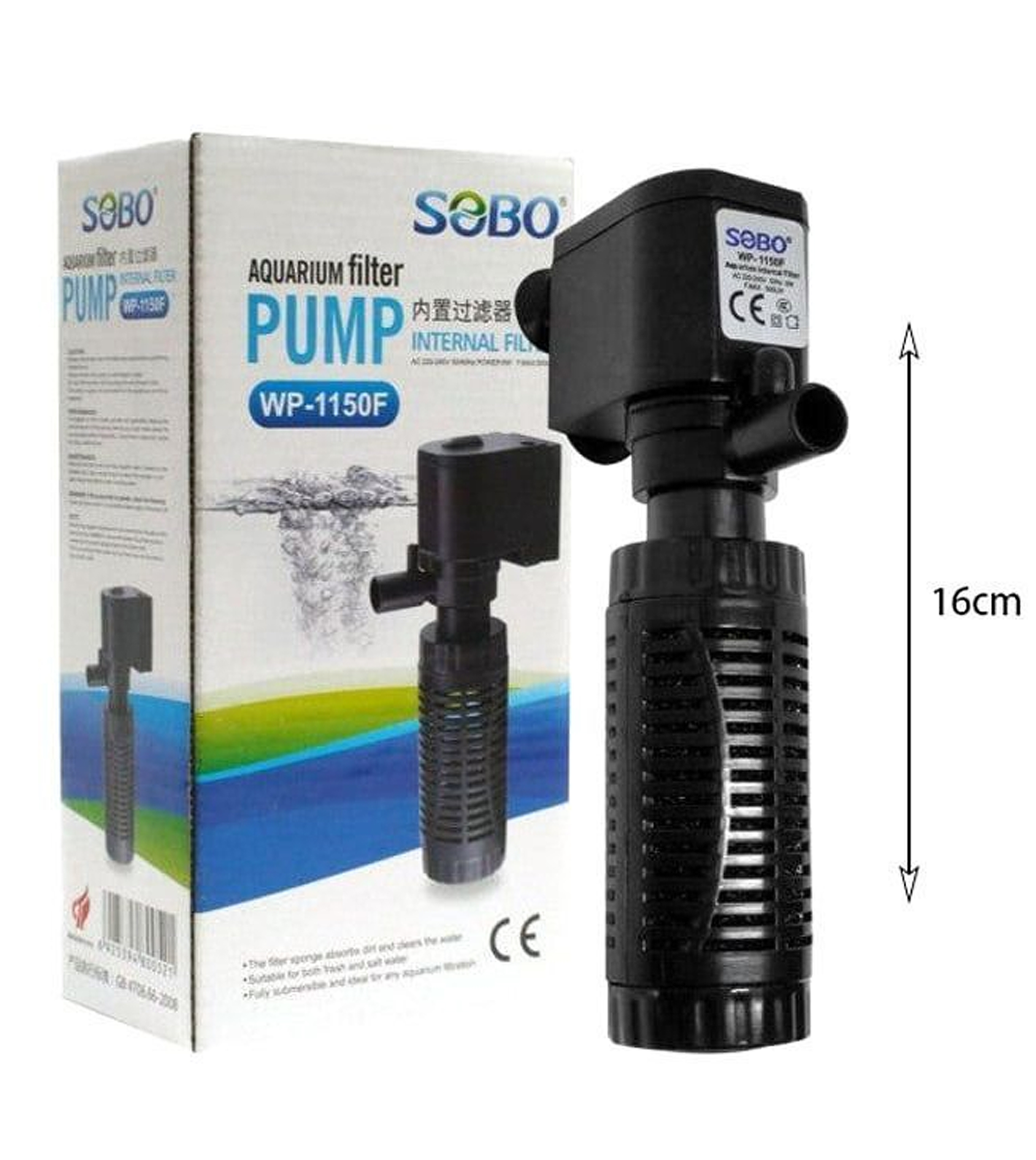 INTERNAL FILTER – WP 1150F – 6W - 500L/H