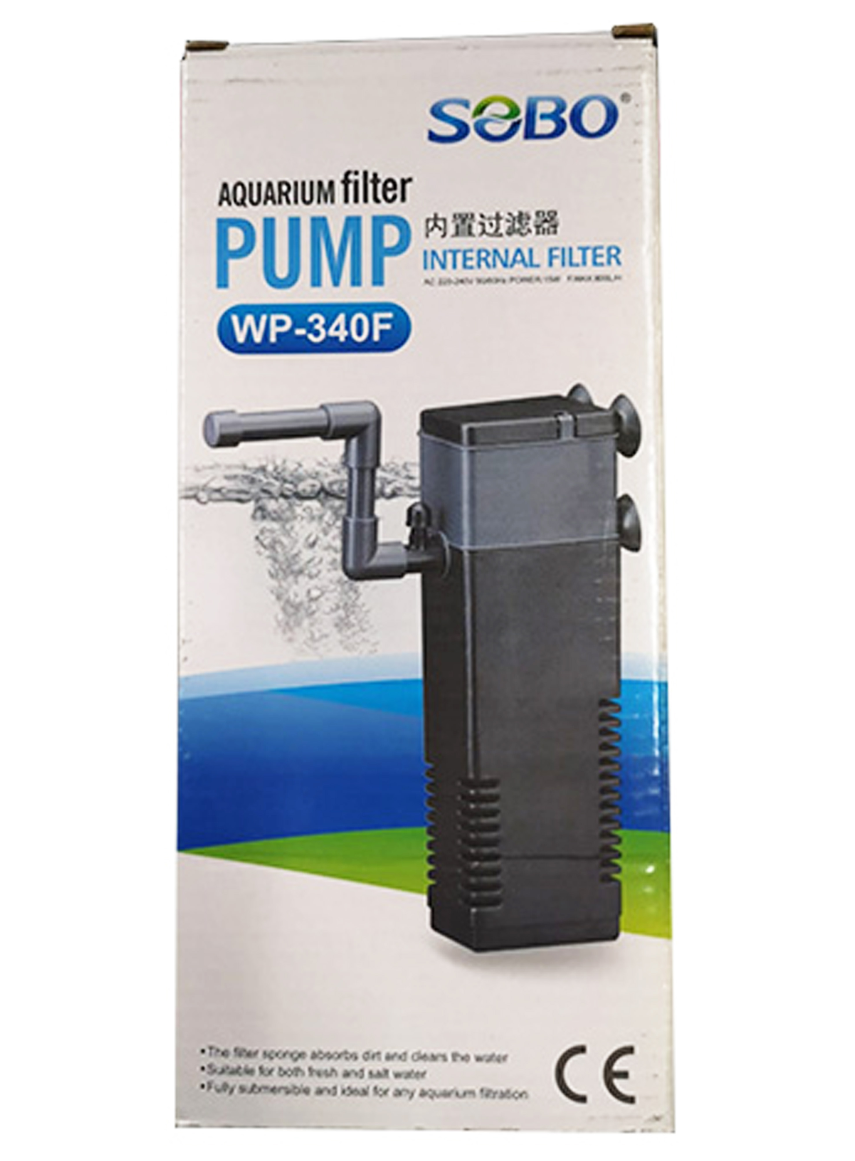 INTERNAL FILTER – WP 340F – 15W - 800L/H