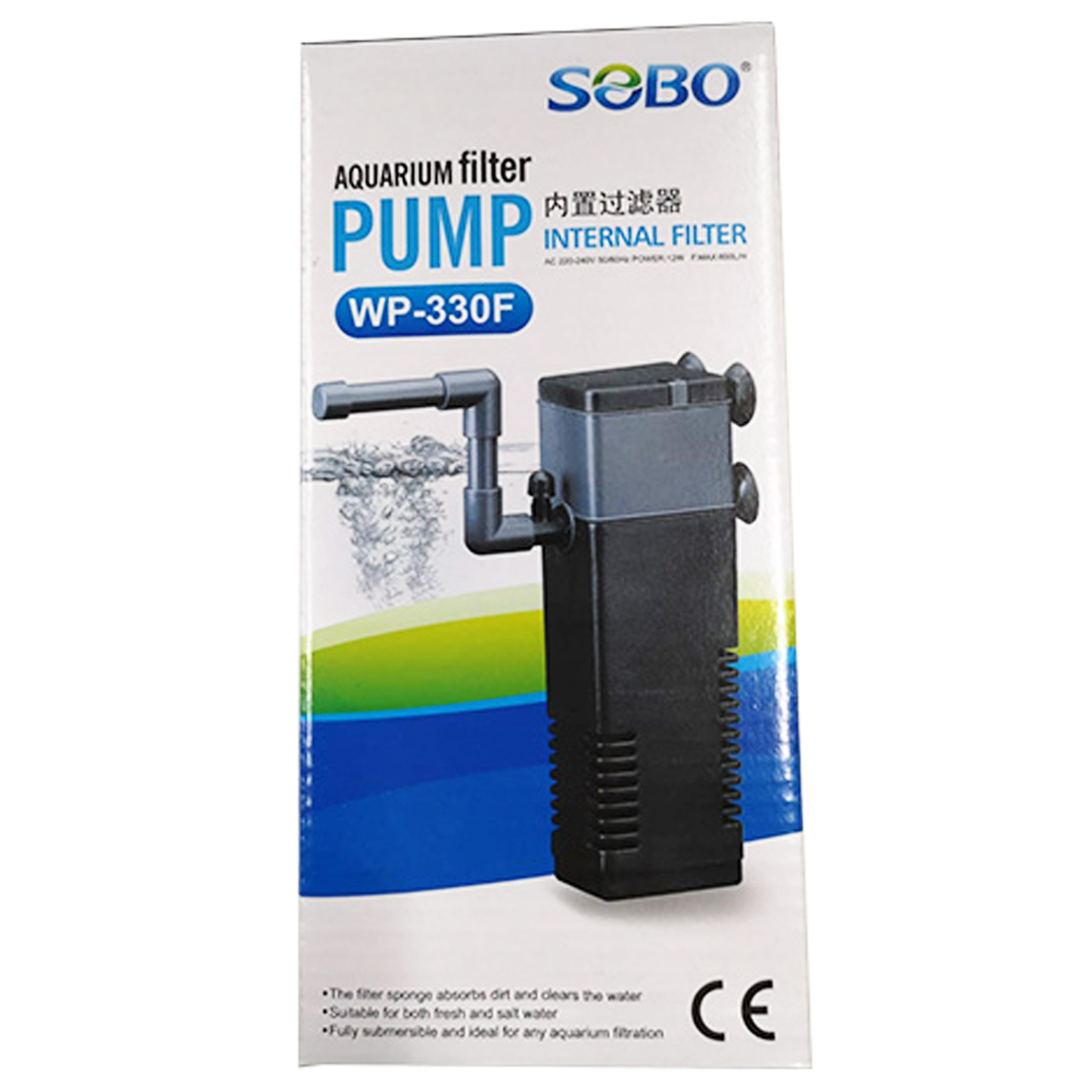 INTERNAL FILTER – WP 330F – 12W - 600L/H