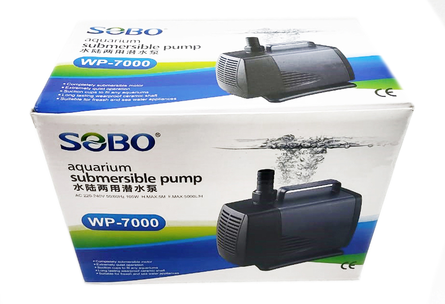 WP-7000 – Aquarium Submersible Pump