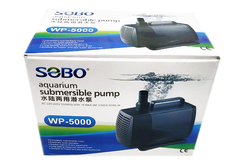 WP-5000 – Aquarium Submersible Pump